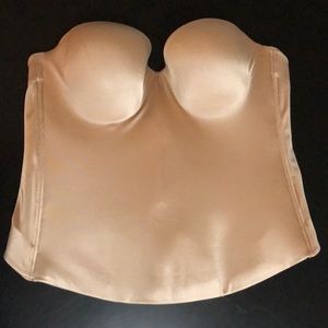 NWT Strapless 4 Way Convertible Bustier 32F & 32G